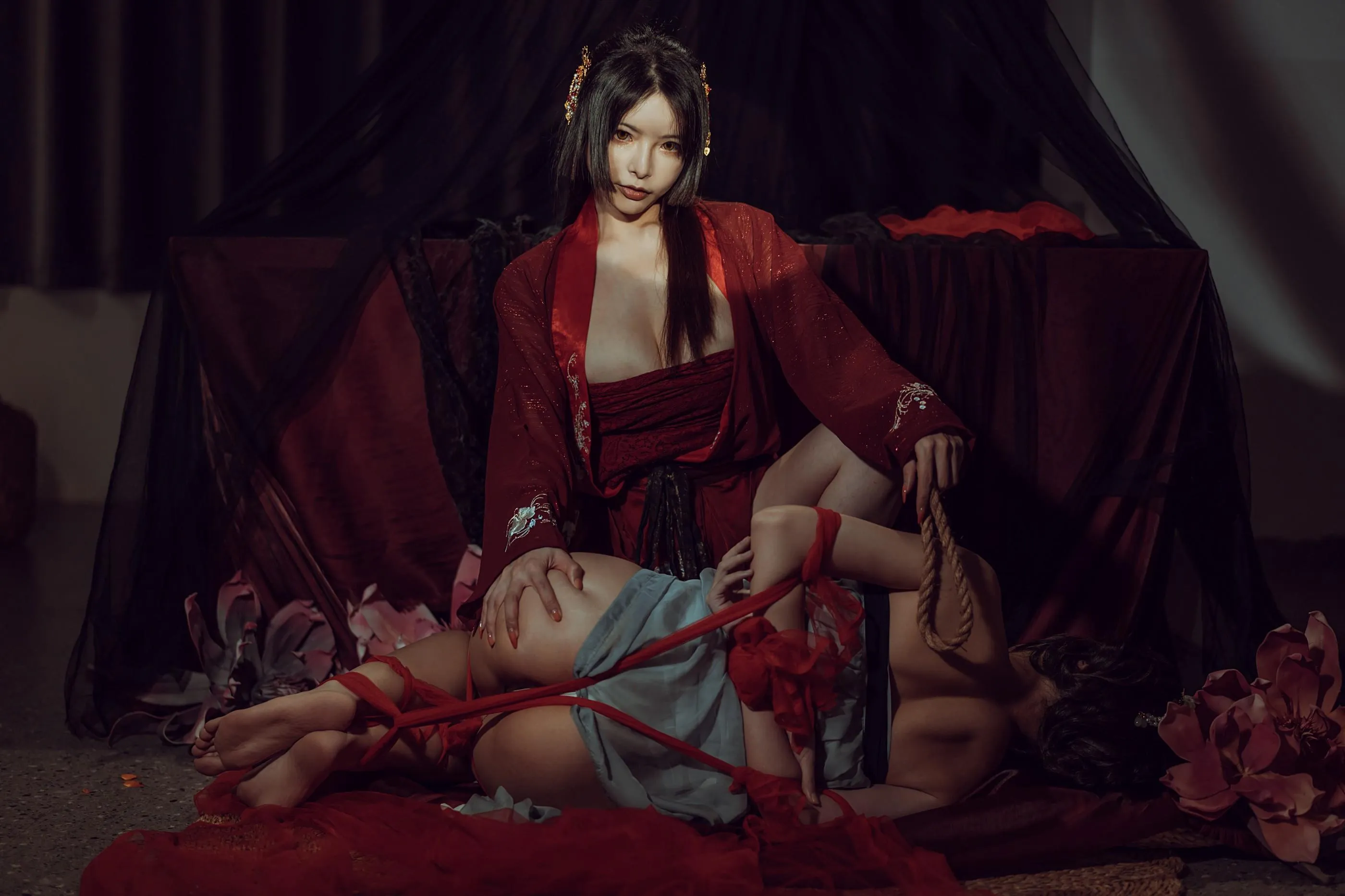 秋和柯基 – NO.035 昏红帐 [52P]插图7